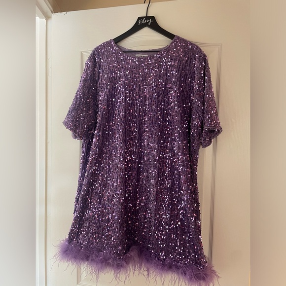 Fashion Nova Purple Dress - Picture 1 of 4